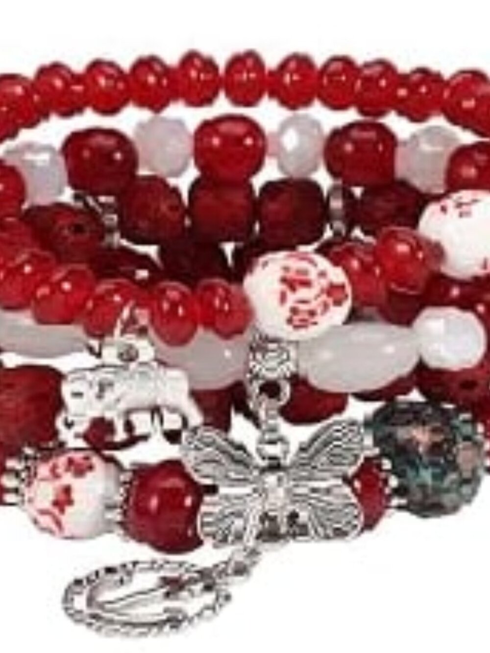 Bohemian Bracelets for Women Stretch Multilayer Colorful Beads Bracelet
